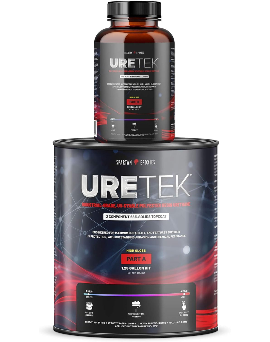 UreTEK 1.25 Gallon Kit - Industrial Grade Polyester Resin Urethane