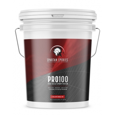 PRO100 - High Build 100% Epoxy - 3 Gallon BATCH / CRADLE KIT